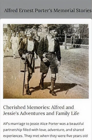 project thumbnail of Memorial Stories