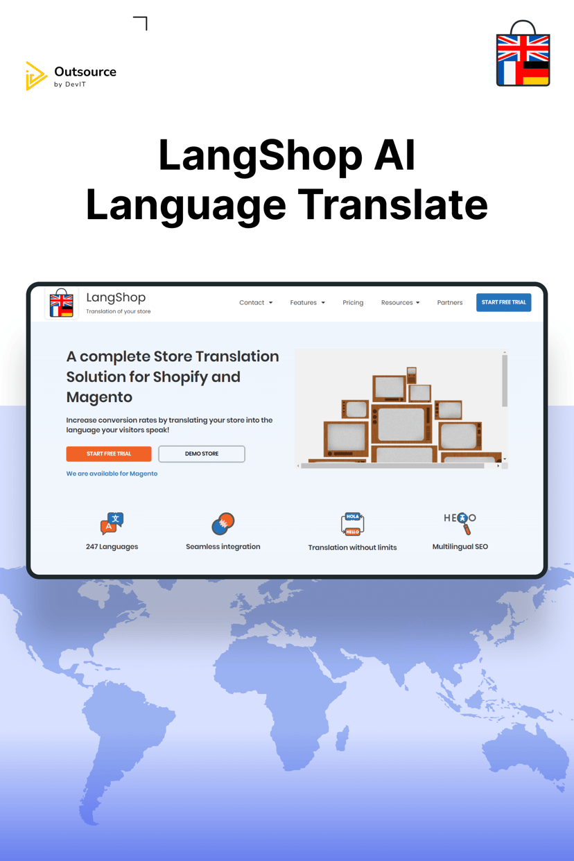 Preview picture of LangShop AI Language Translate
