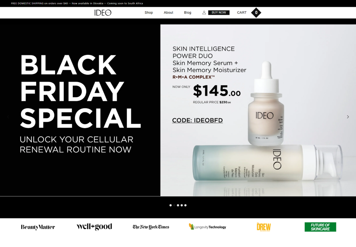 project thumbnail of ideo-skincare