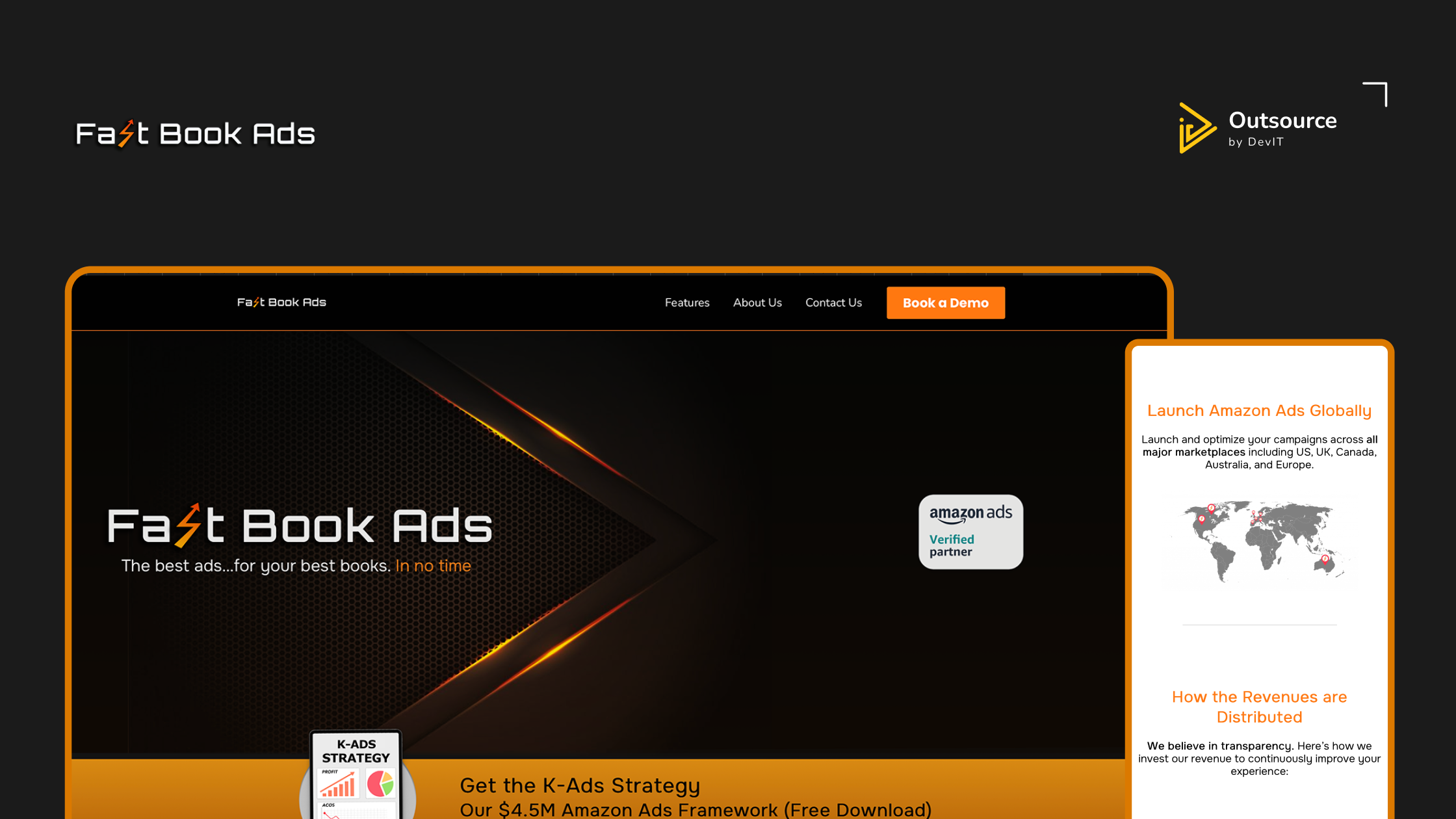 project thumbnail of Fast Book Ads