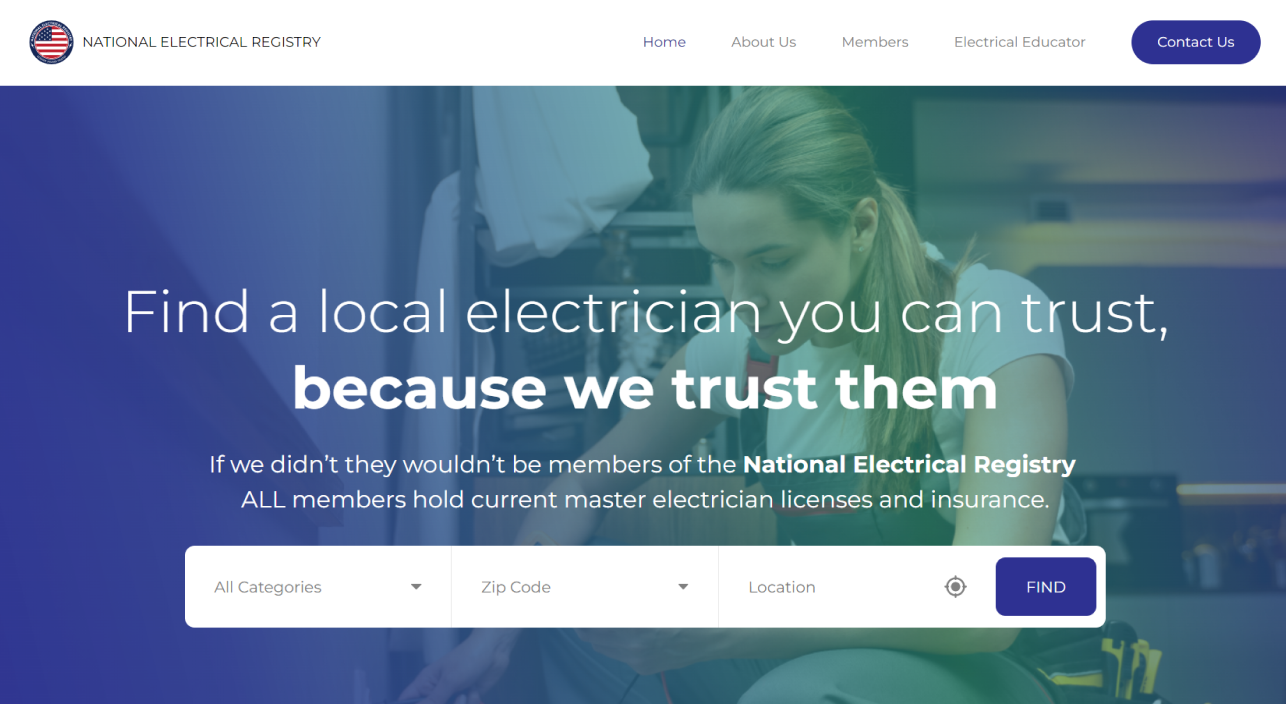 project thumbnail of National Electrical Registry