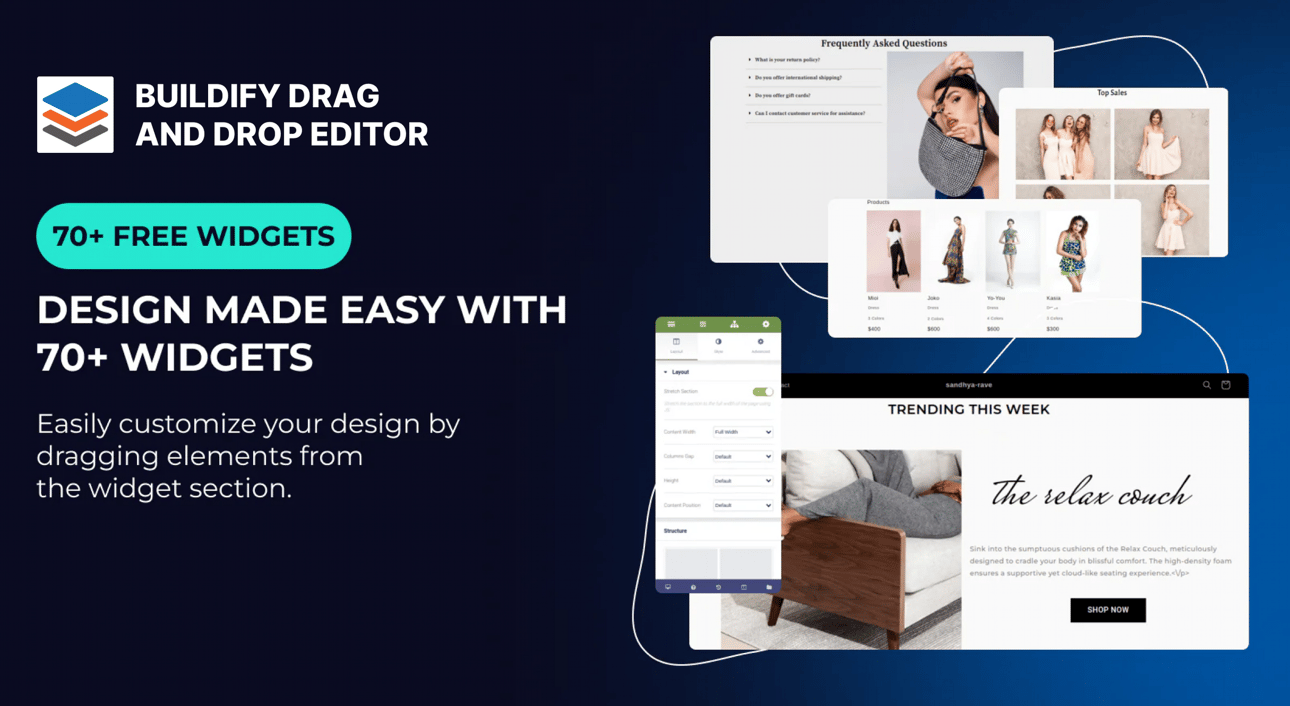 project thumbnail of Buildify Drag and Drop Editor 