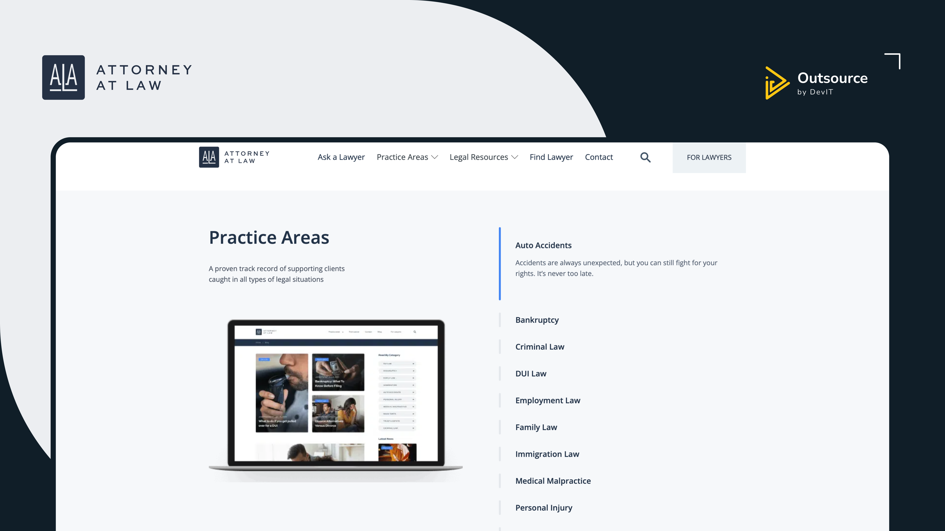 project thumbnail of Attorney at Law