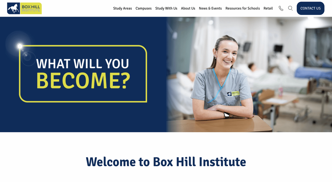 project thumbnail of Box Hill Institute