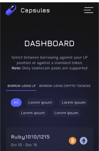 project thumbnail of Capsules