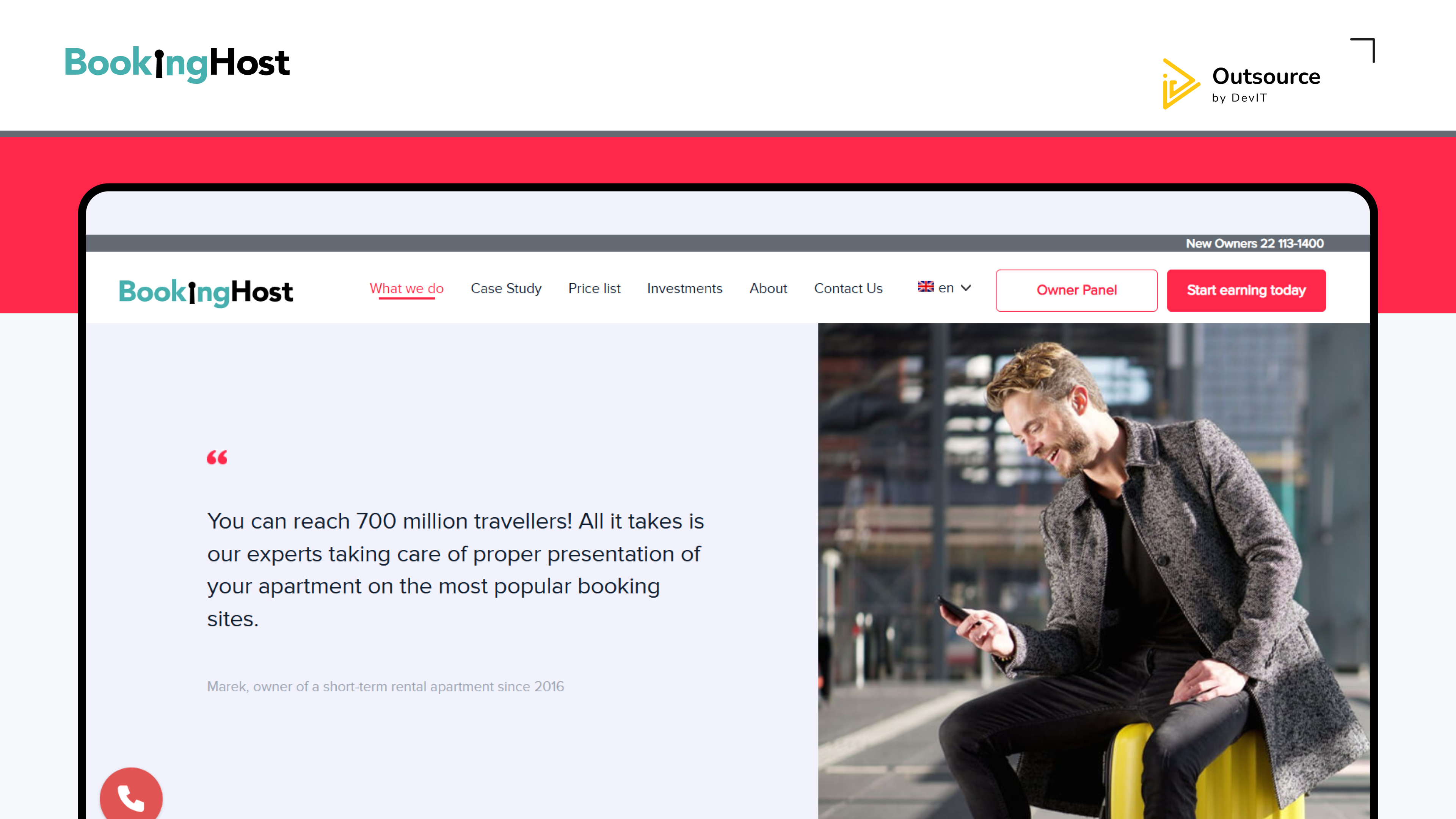 project thumbnail of BookingHost