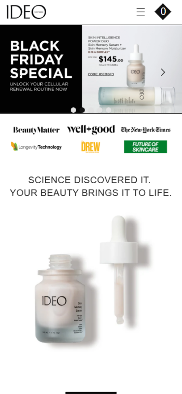 project thumbnail of ideo-skincare