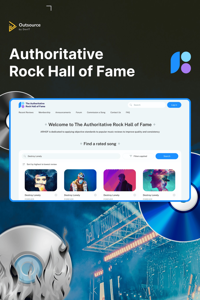 Preview picture of The Authoritative Rock Hall of Fame