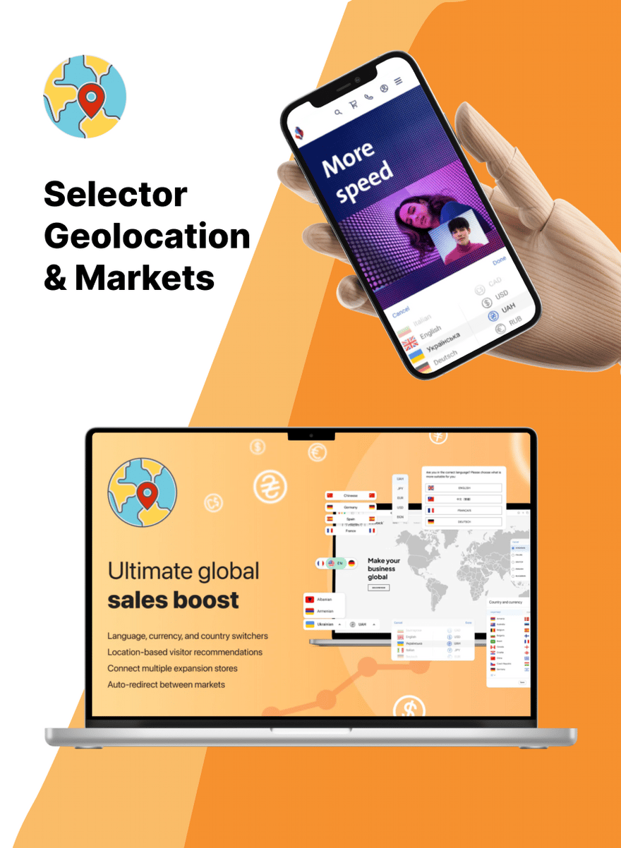 Preview picture of Geolocation & Markets - Selecty