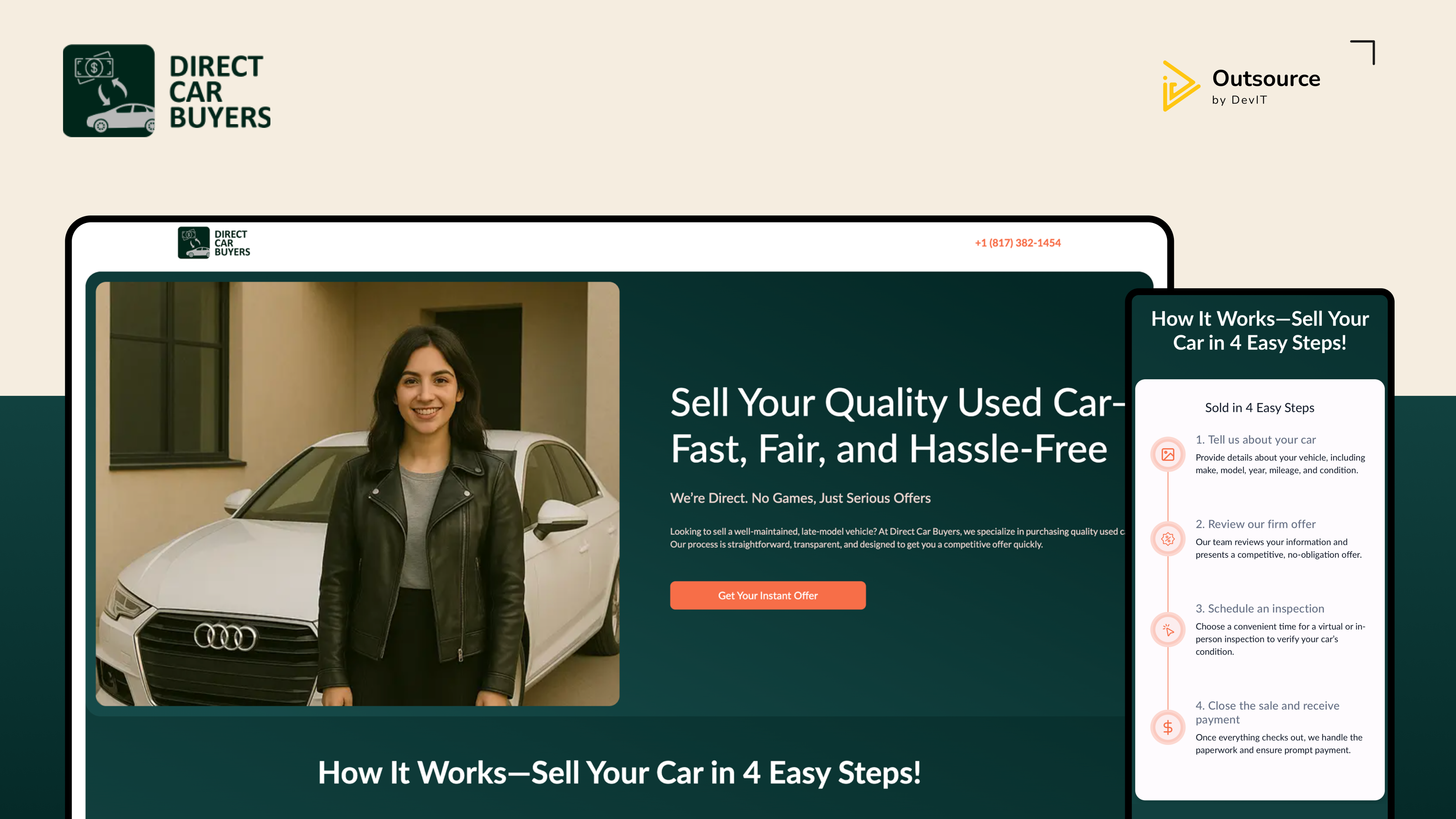 project thumbnail of Direct Car Buyers