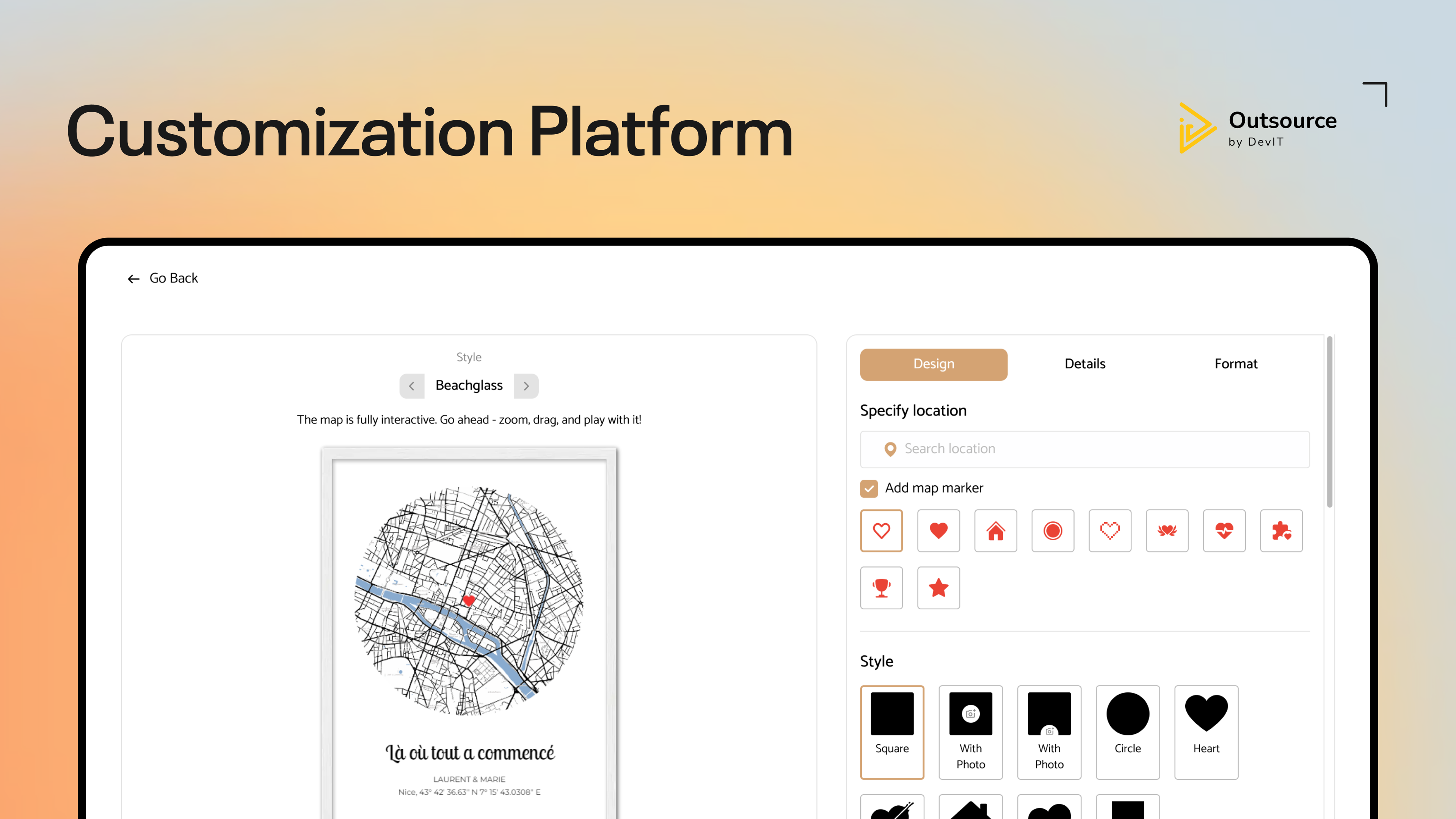 project thumbnail of Customization Platform