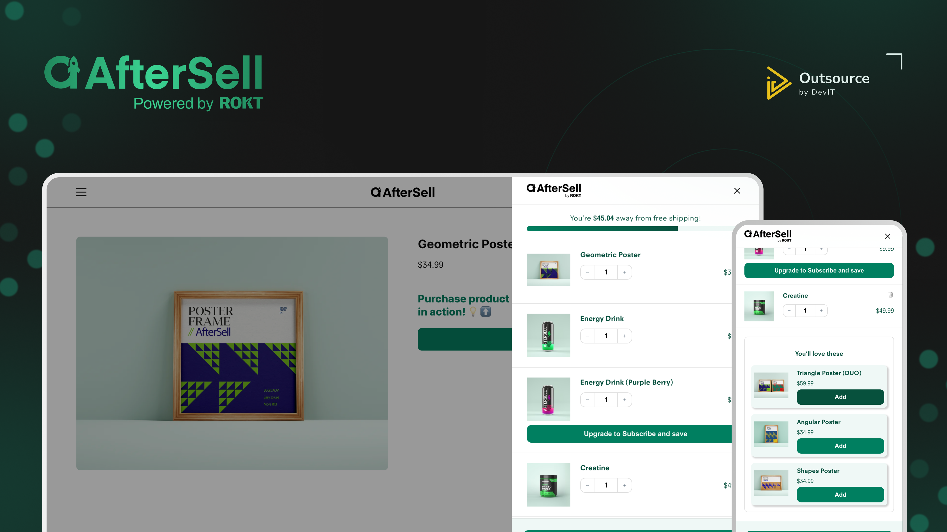 project thumbnail of AfterSell Post Purchase Upsell