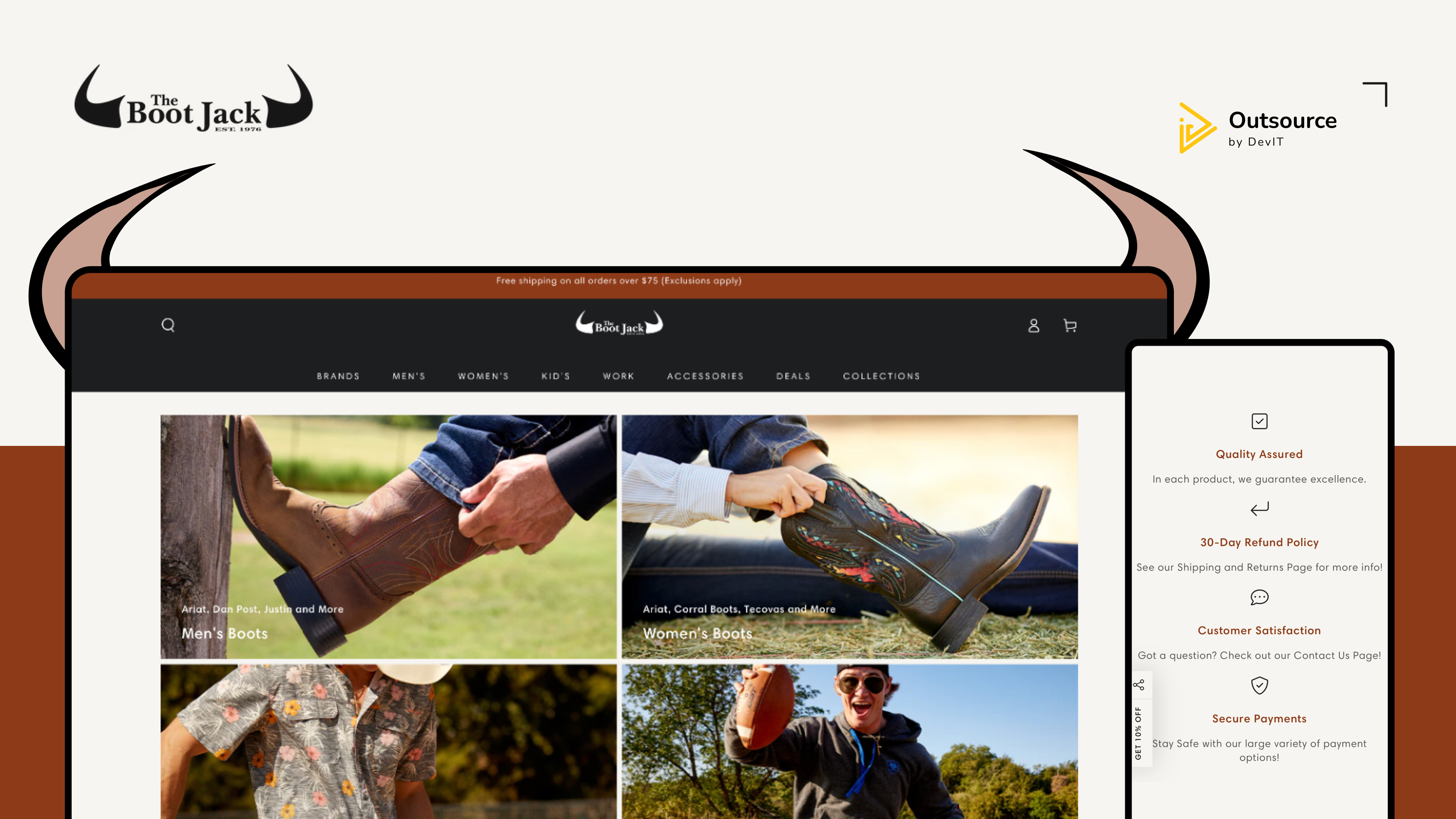 project thumbnail of Boot Jack Shop