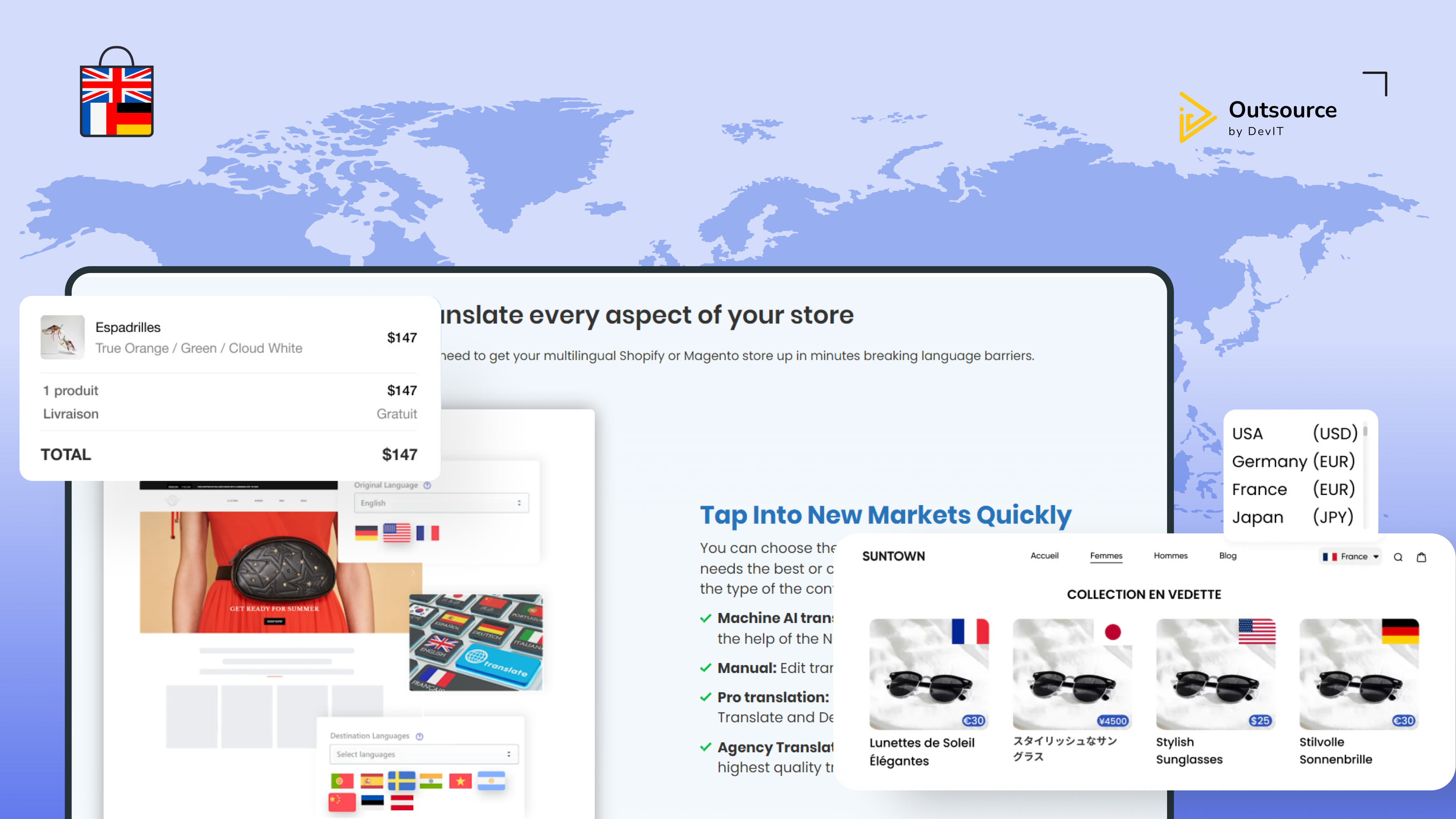 project thumbnail of LangShop AI Language Translate