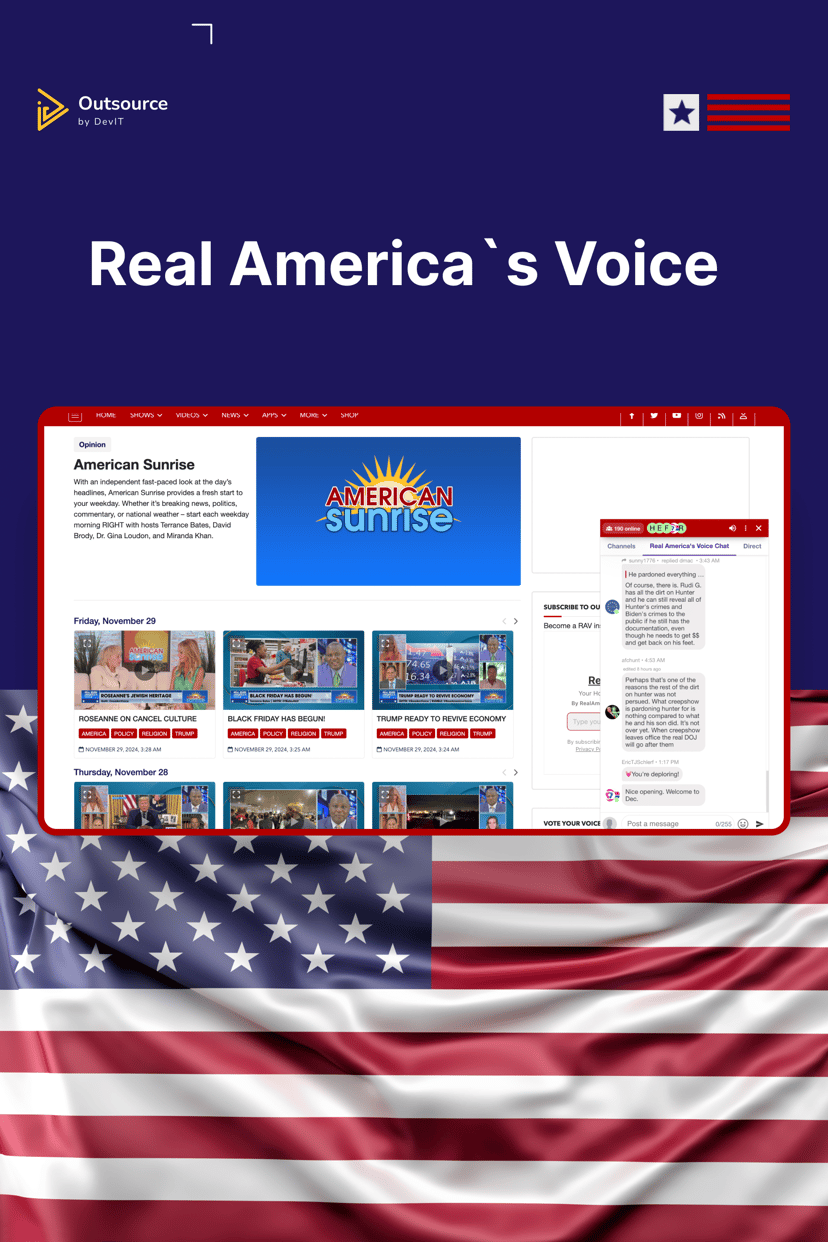 Preview picture of Real America's Voice