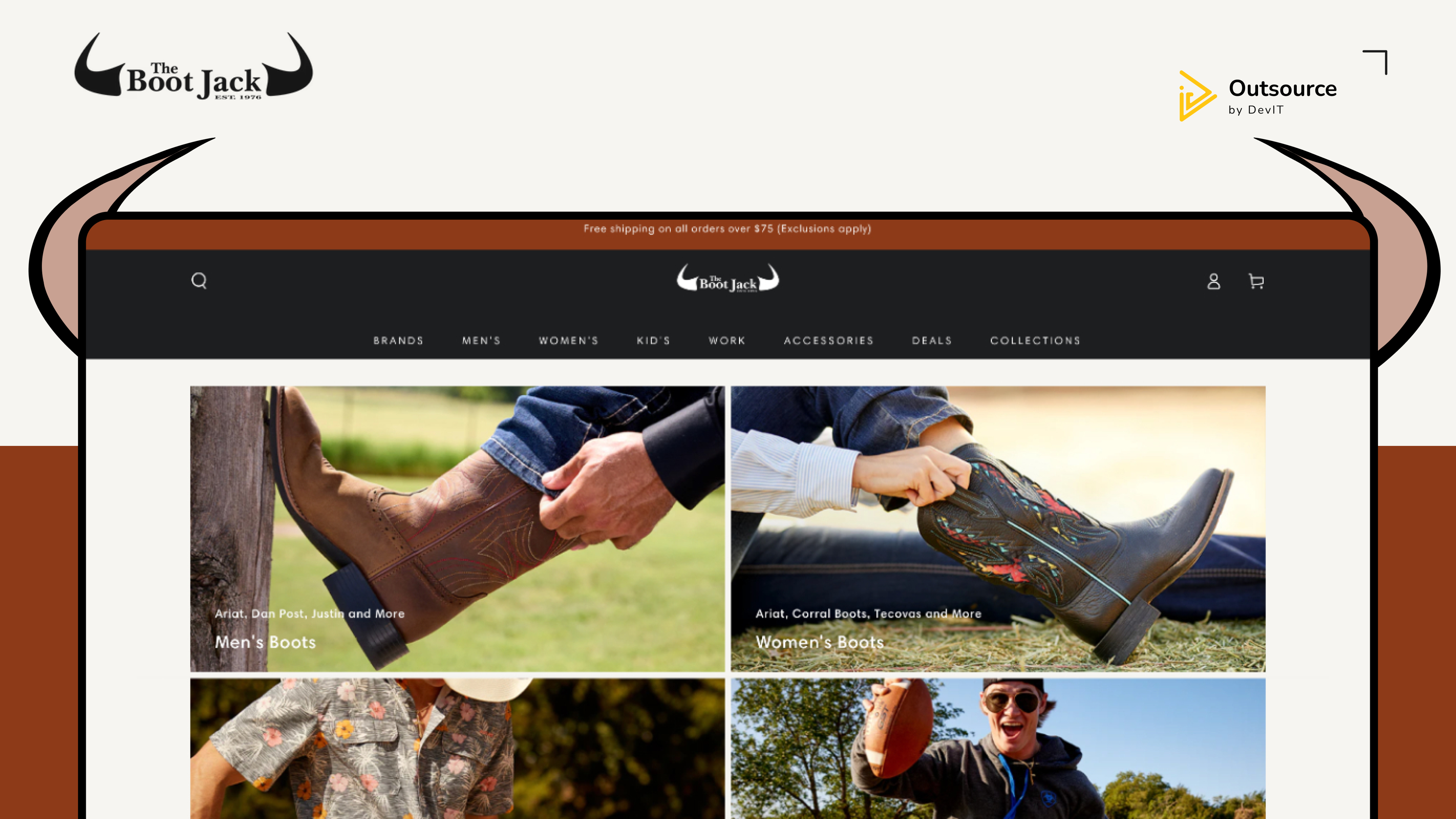 project thumbnail of Boot Jack Shop