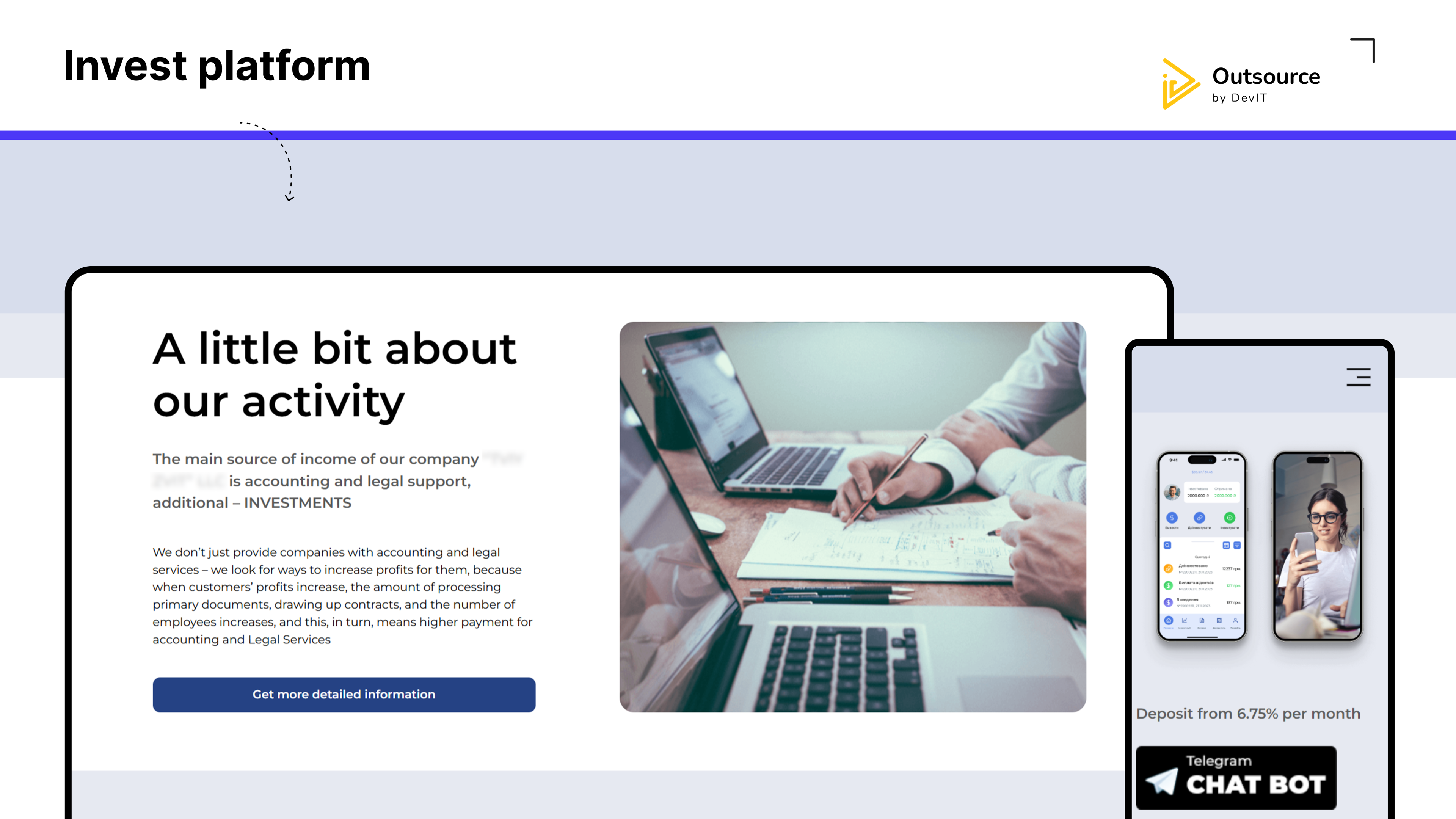 project thumbnail of Invest Platform