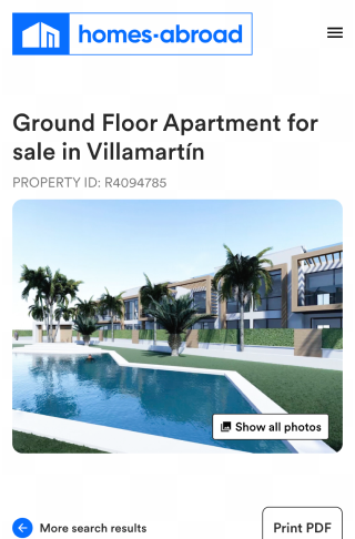 project thumbnail of Homes Abroad