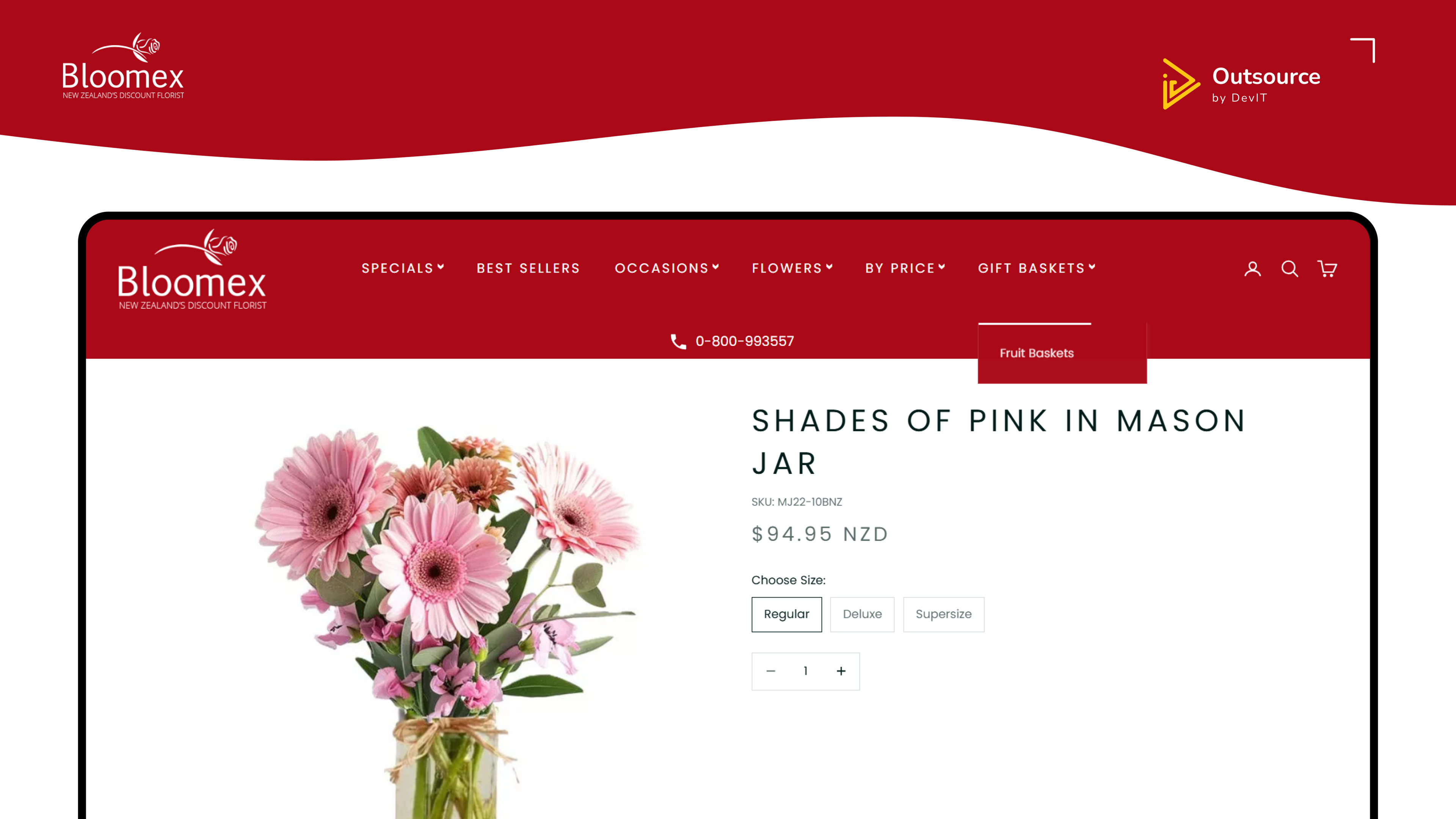 project thumbnail of Bloomex