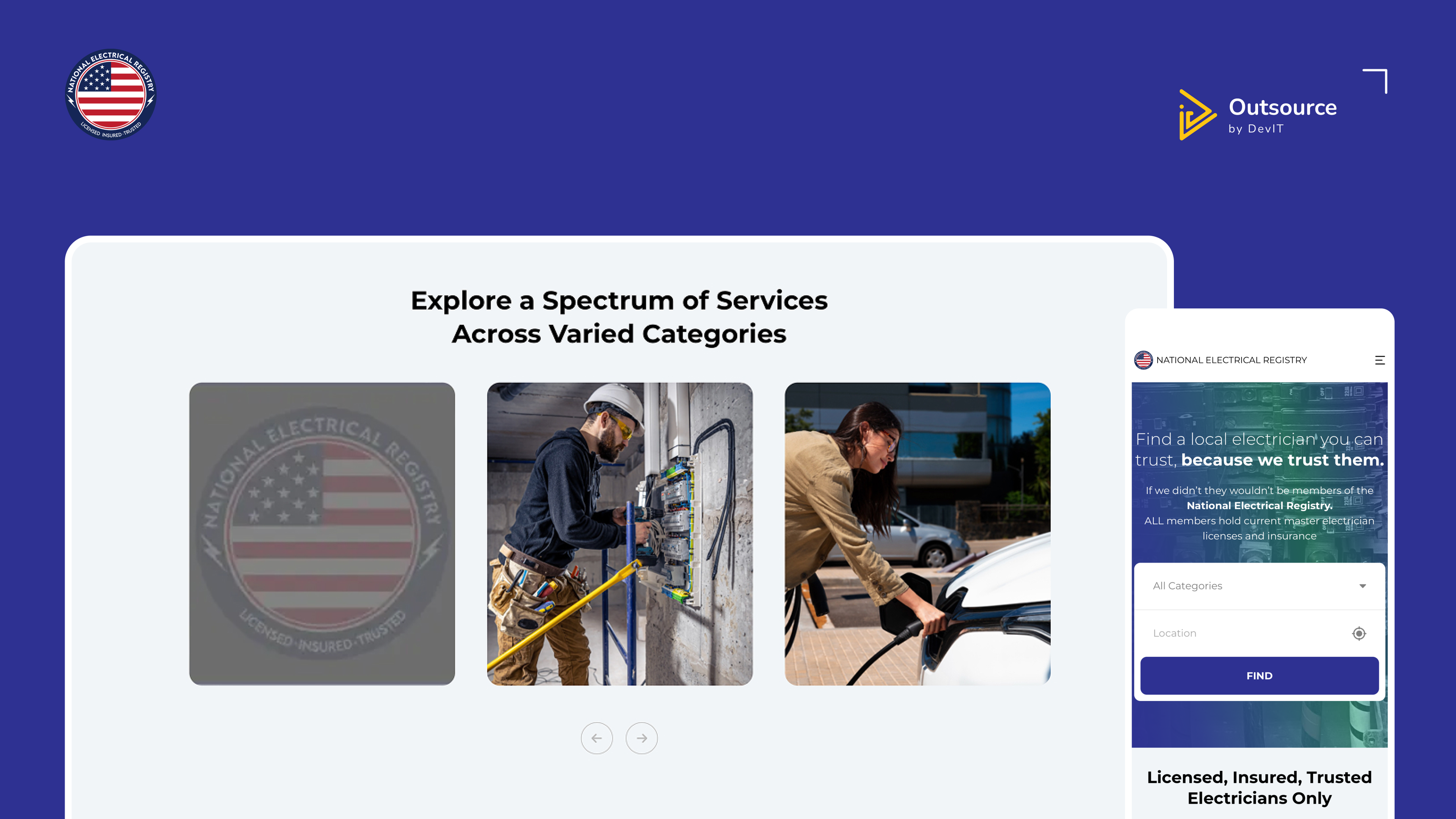 project thumbnail of National Electrical Registry