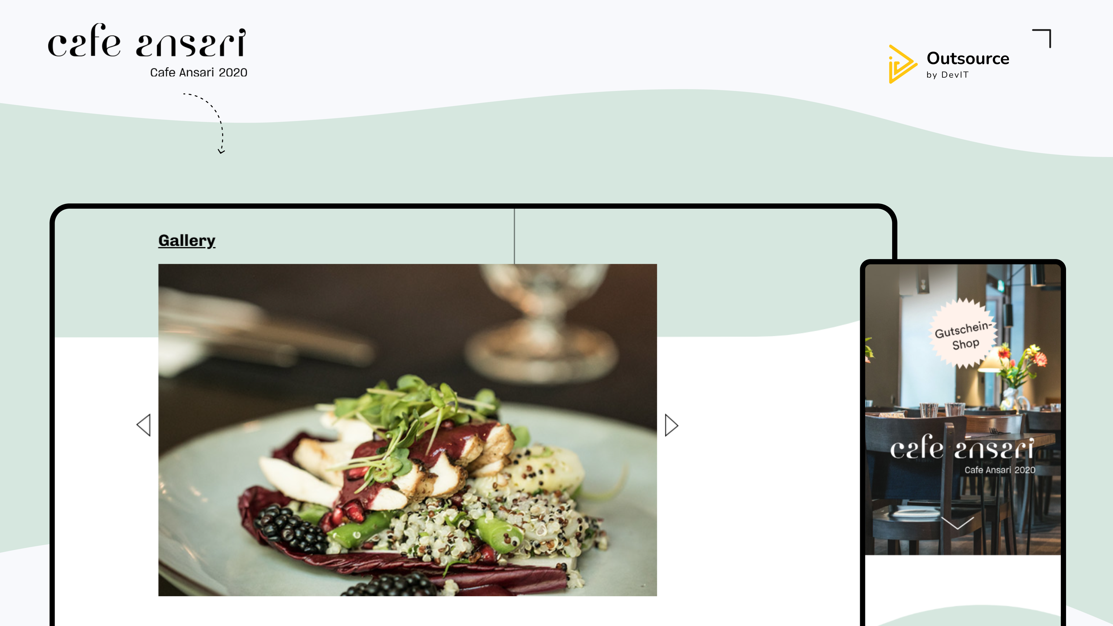 project thumbnail of Cafe Ansari