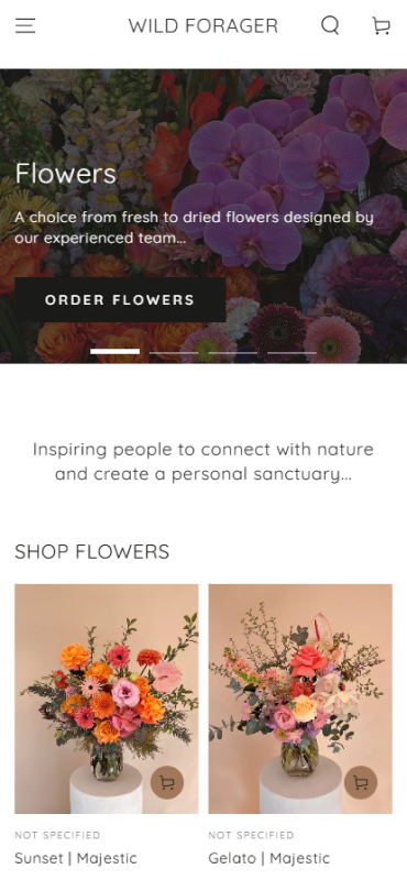 project thumbnail of wild-forager