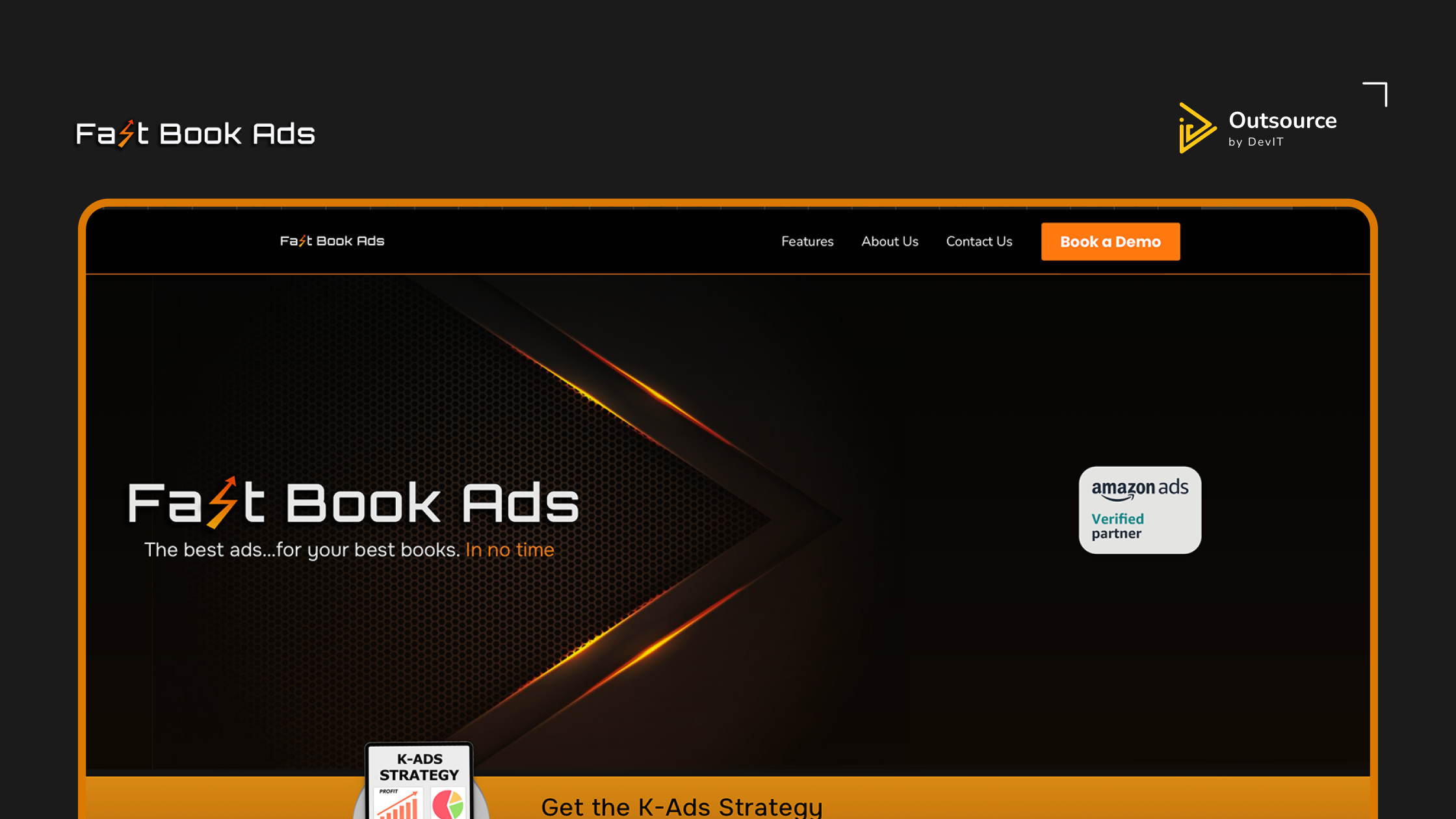 project thumbnail of Fast Book Ads