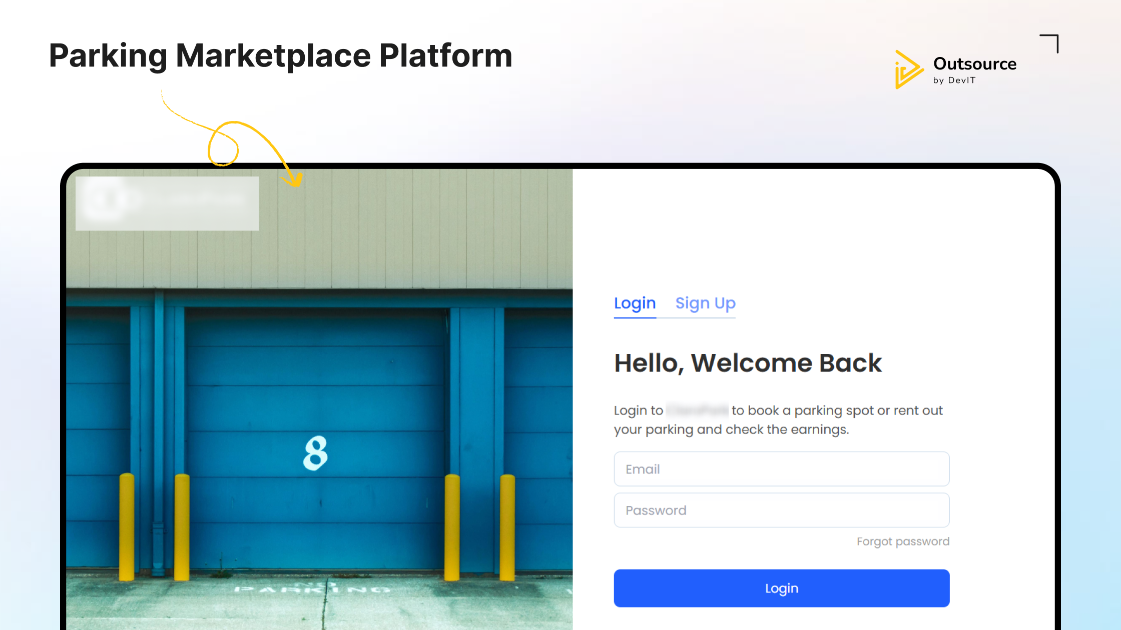 project thumbnail of Parking Marketplace Platform